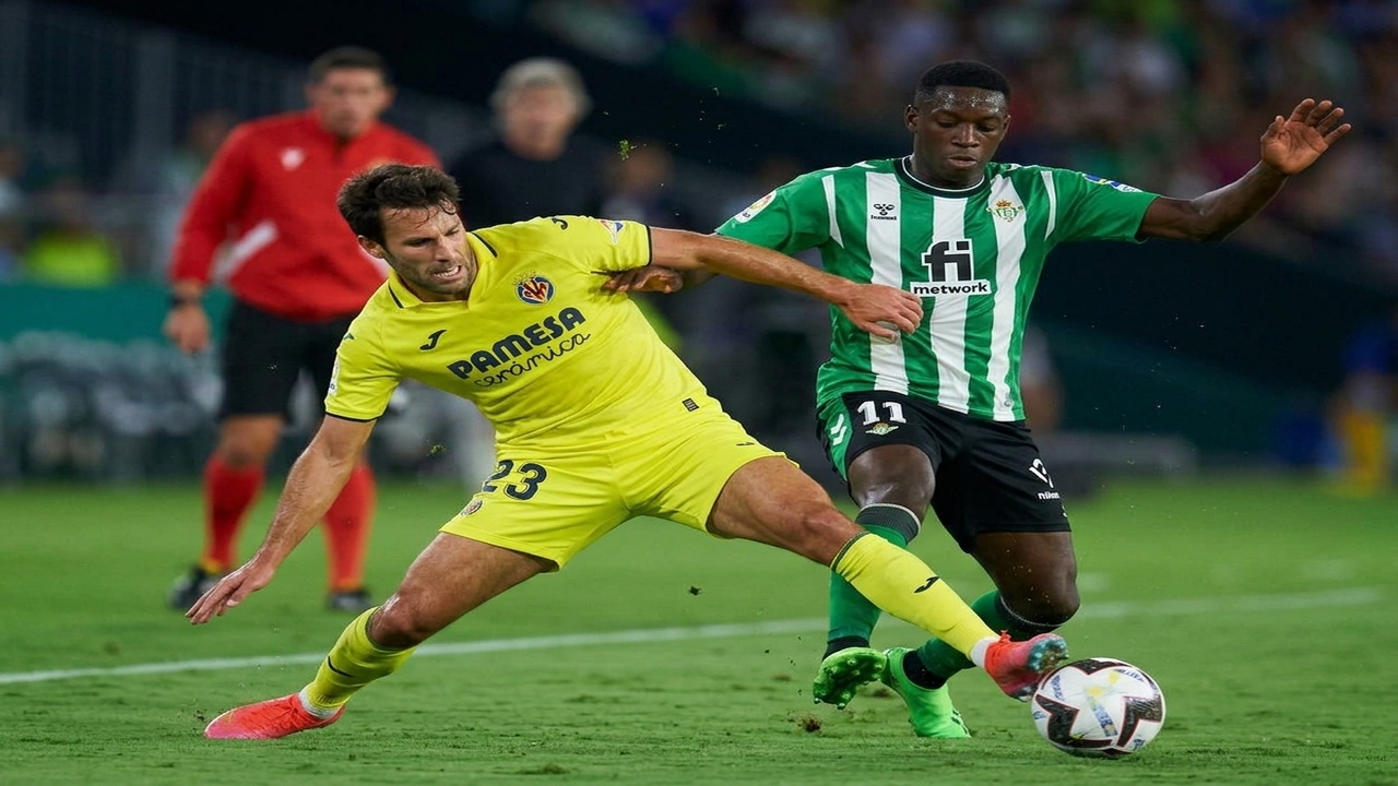 Villarreal y Real Betis miden fuerzas en La Cerámica en un duelo directo por Europa